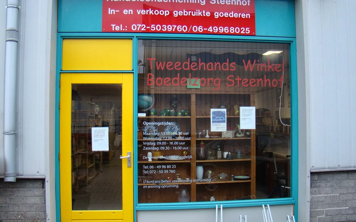 Kringloopwinkel Kringloopwinkel Boedelzorg steenhof in De Rijp
