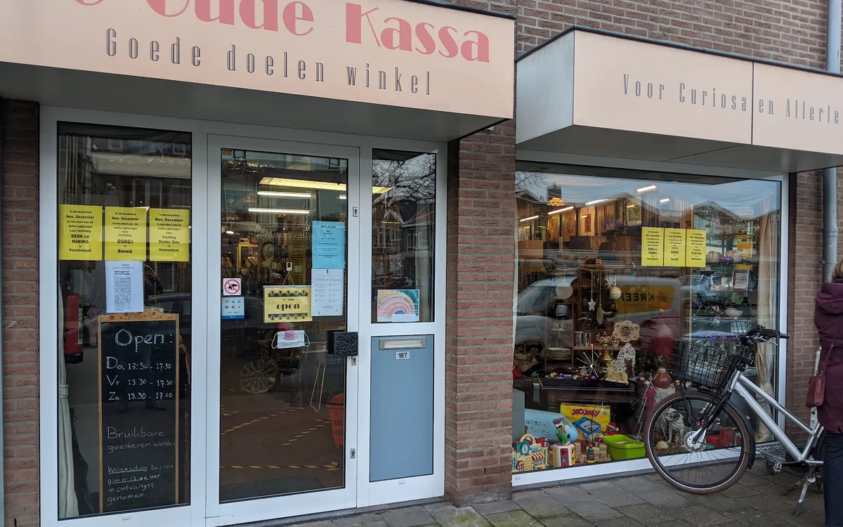 Kringloopwinkel Kringloopwinkel De Oude Kassa in Veenendaal