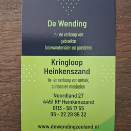 Kringloopwinkel Kringloopwinkel De Wending sloopwerken in Heinkenszand