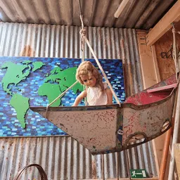 Bezoeker foto van Ferini Nieuwvliet Vintage Theater Kunst Tweedehands Boeken Kado in Nieuwvliet