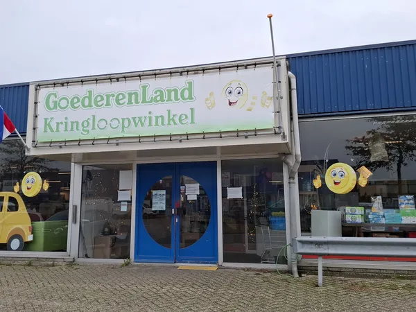 Kringloopwinkel Goederenland Kringloopwinkel in Leeuwarden