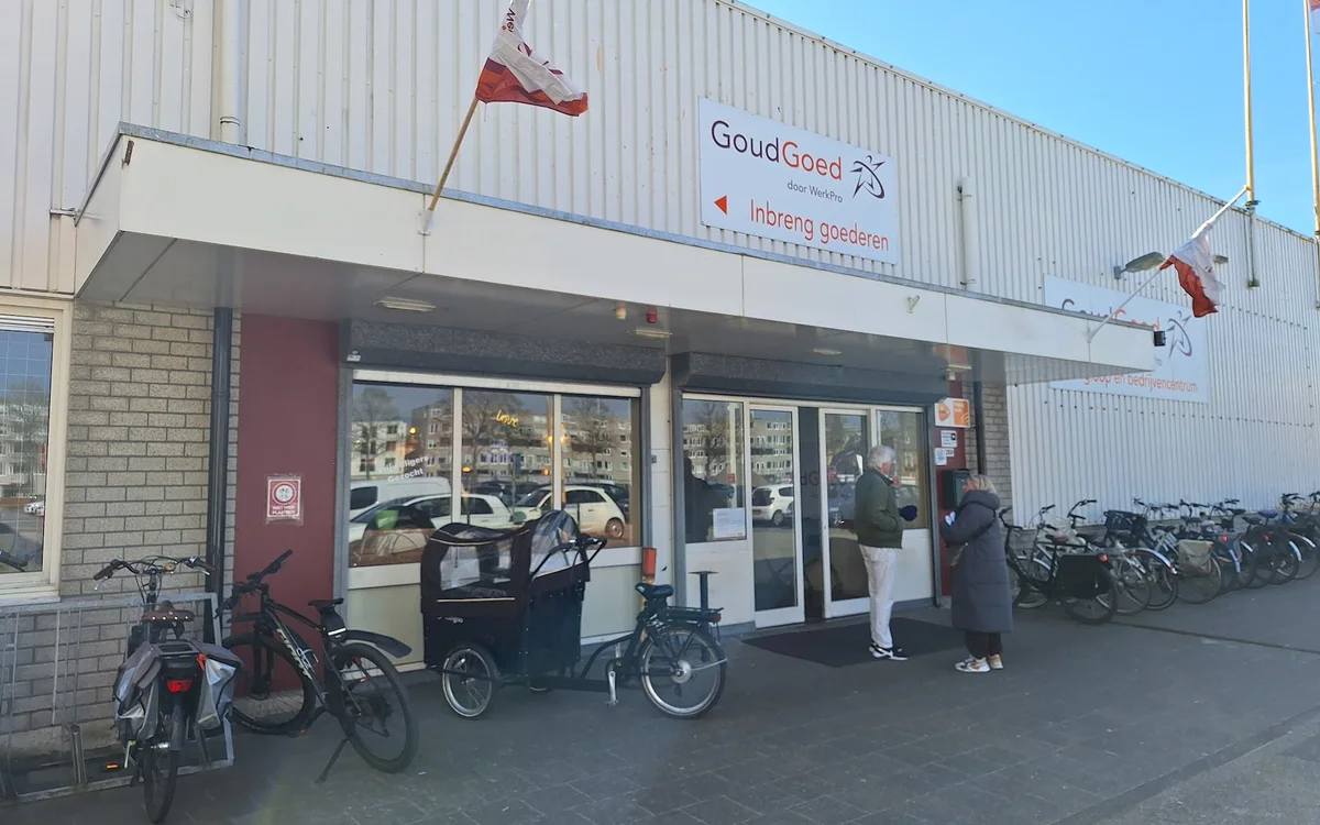 Kringloopwinkel GoudGoed Paterswoldseweg in Groningen