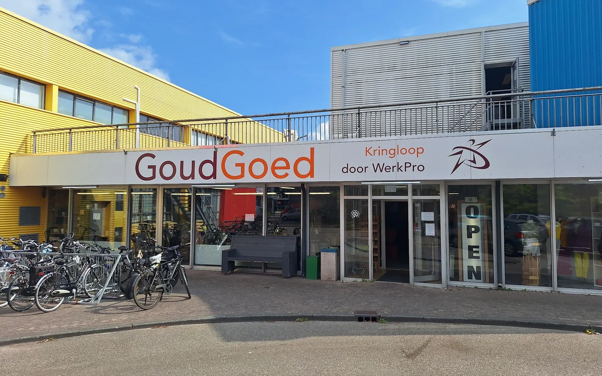 Kringloopwinkel GoudGoed Protonstraat in Groningen
