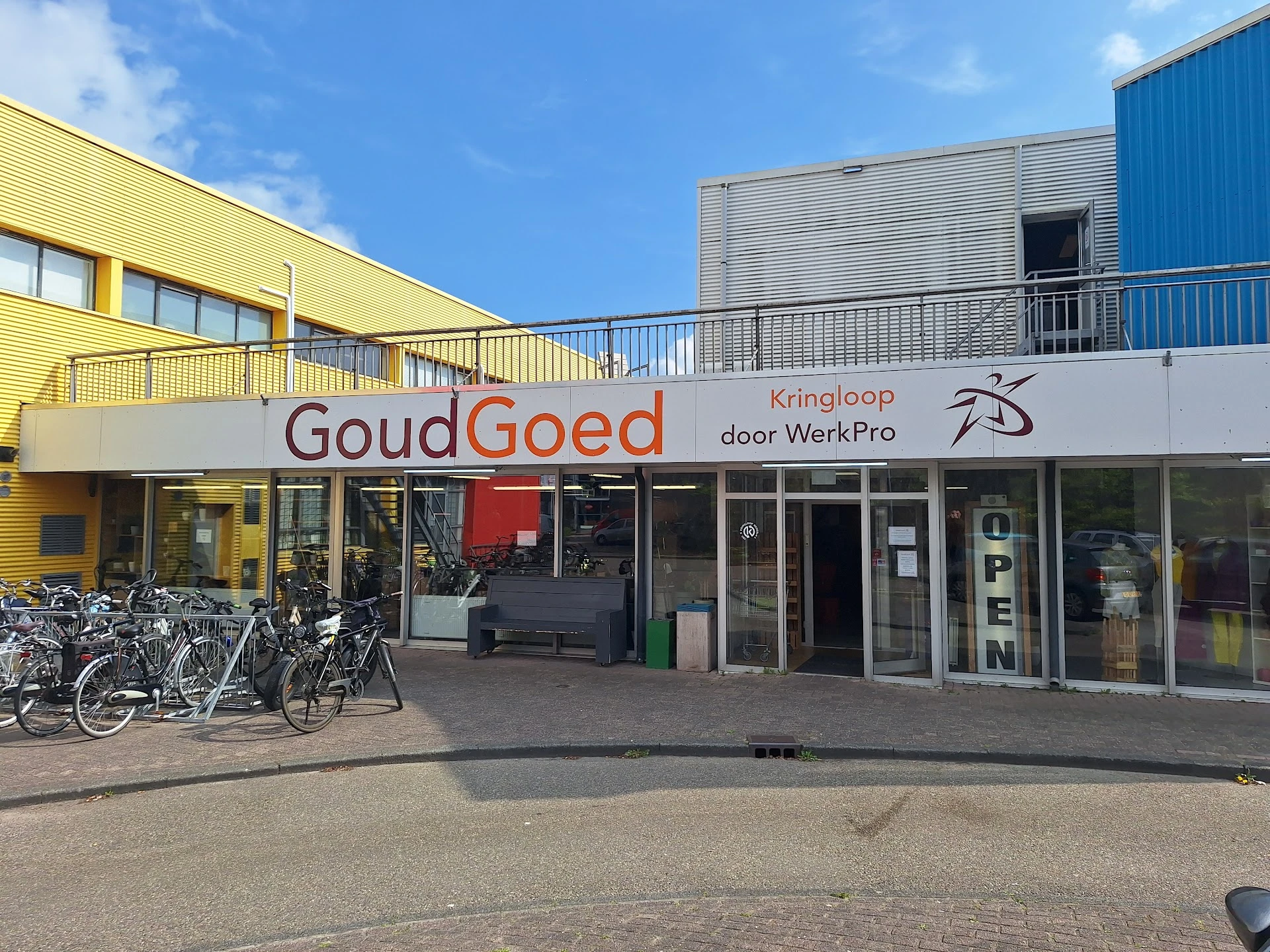 Kringloopwinkel GoudGoed Protonstraat in Groningen