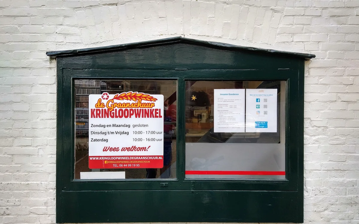 Kringloopwinkel Kringloop De Graanschuur in Hoogezand