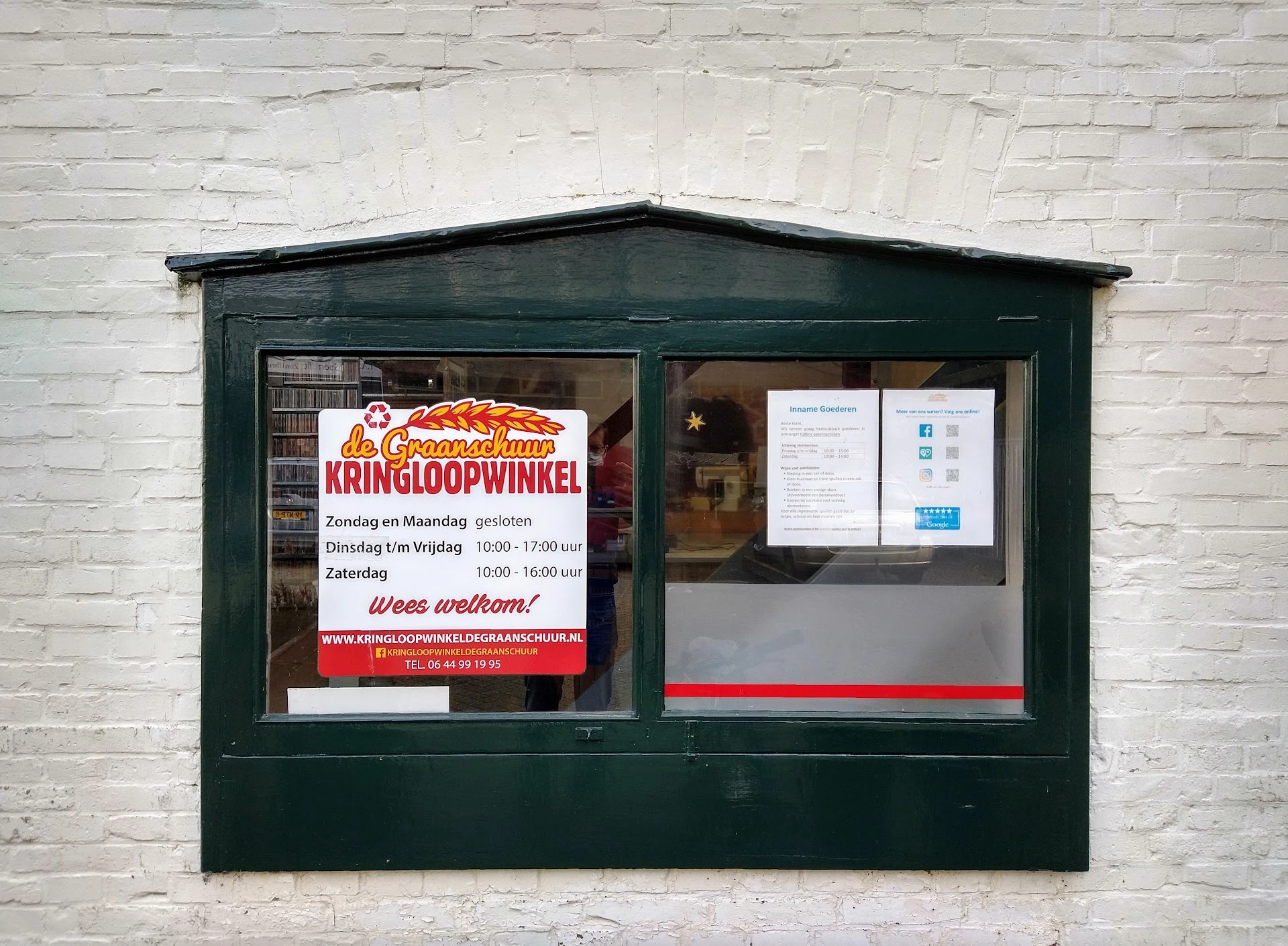 Kringloopwinkel Kringloop De Graanschuur in Hoogezand