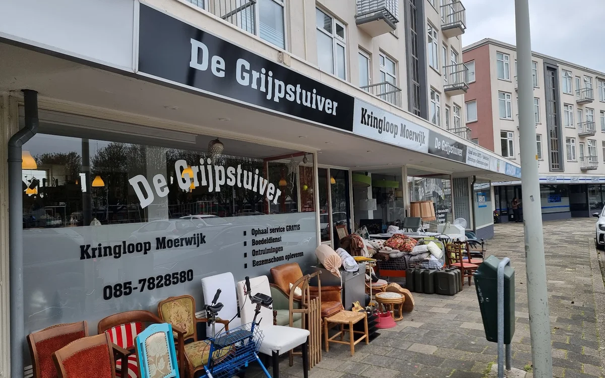 Kringloopwinkel Kringloop De Grijpstuiver B.V. in Den Haag