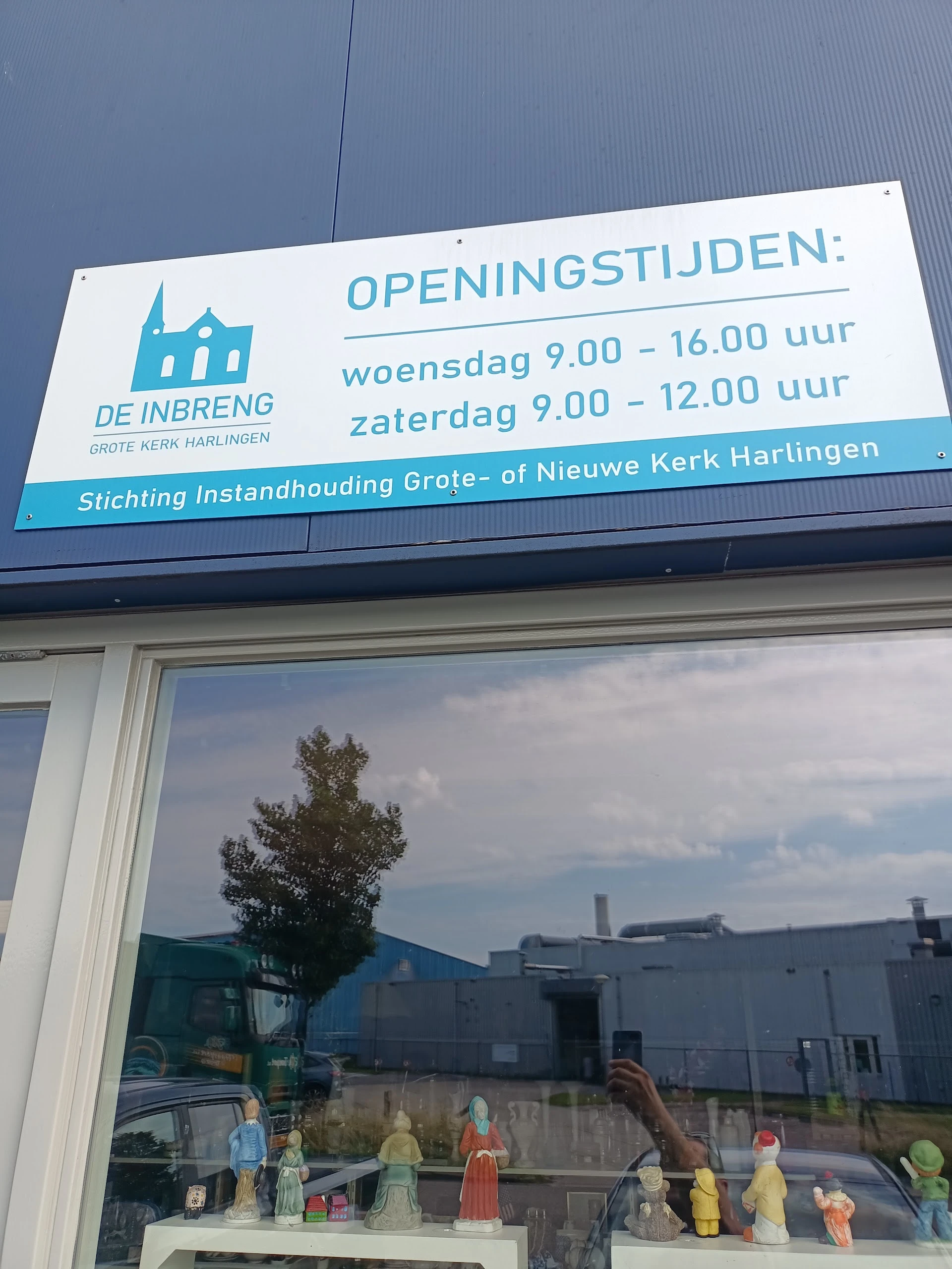 Kringloopwinkel Kringloop De Inbreng, Grote Kerk in Harlingen