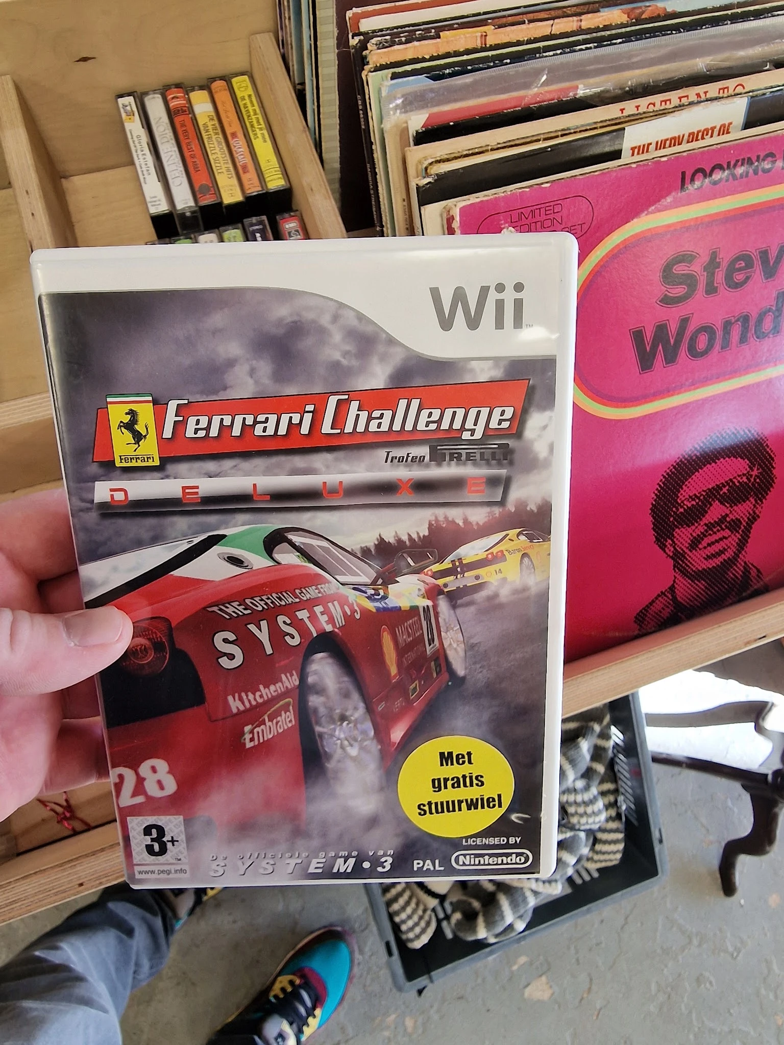 Nintendo Wii-game Ferrari Challenge in originele verpakking