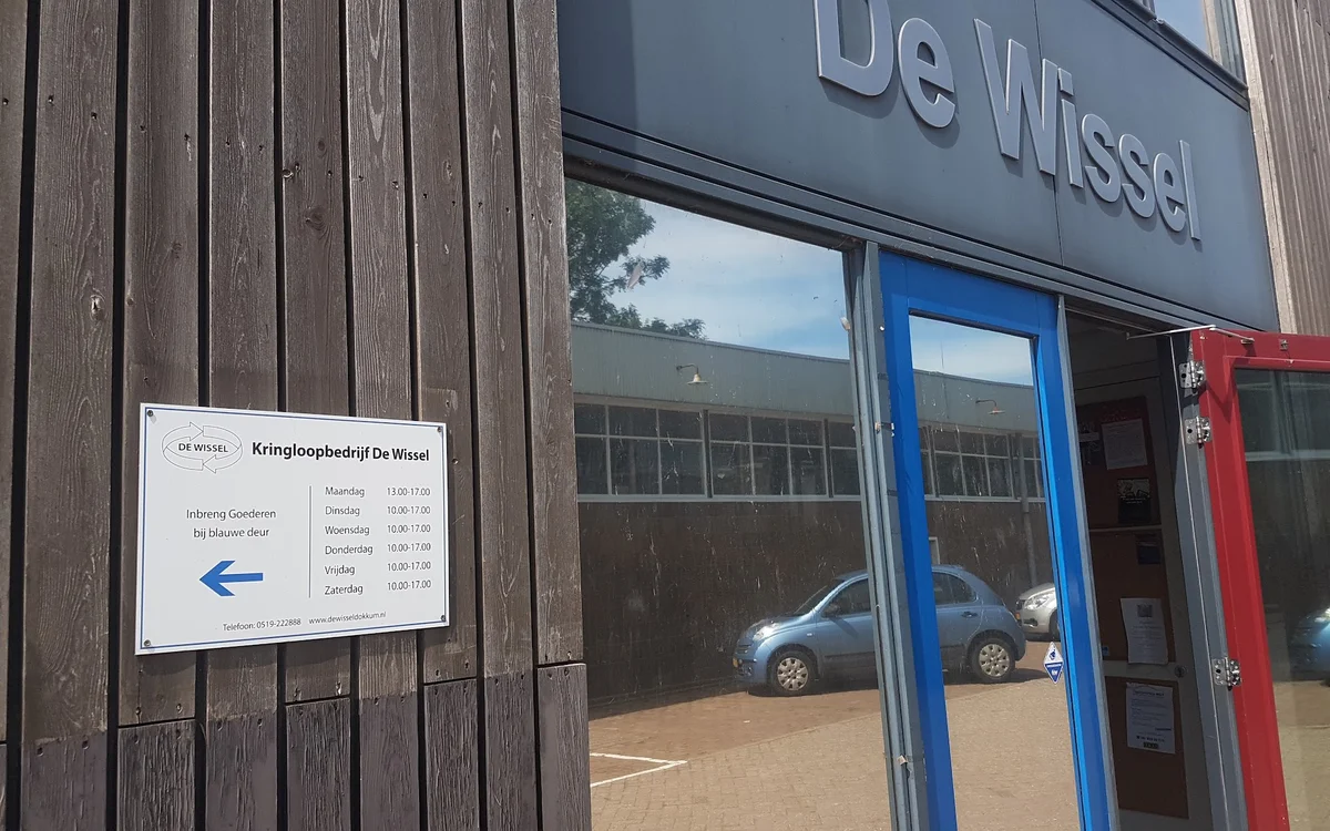 Kringloopwinkel Kringloopbedrijf De Wissel in Dokkum