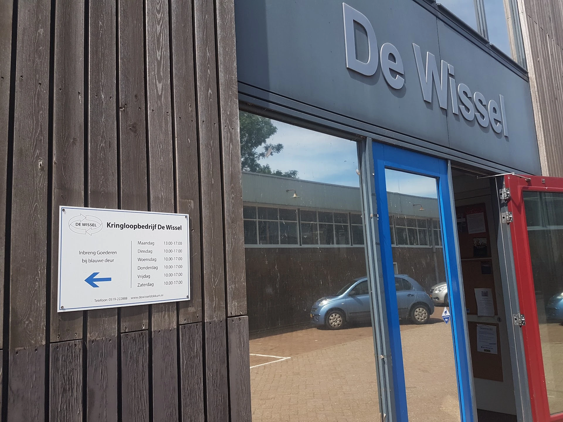 Kringloopwinkel Kringloopbedrijf De Wissel in Dokkum