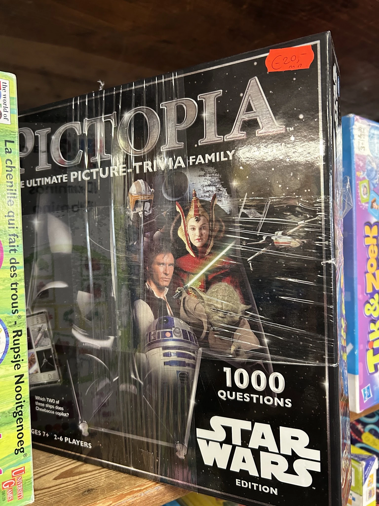 Star Wars puzzel van 1000 stukken in originele verpakking met afbeelding van personages uit de films