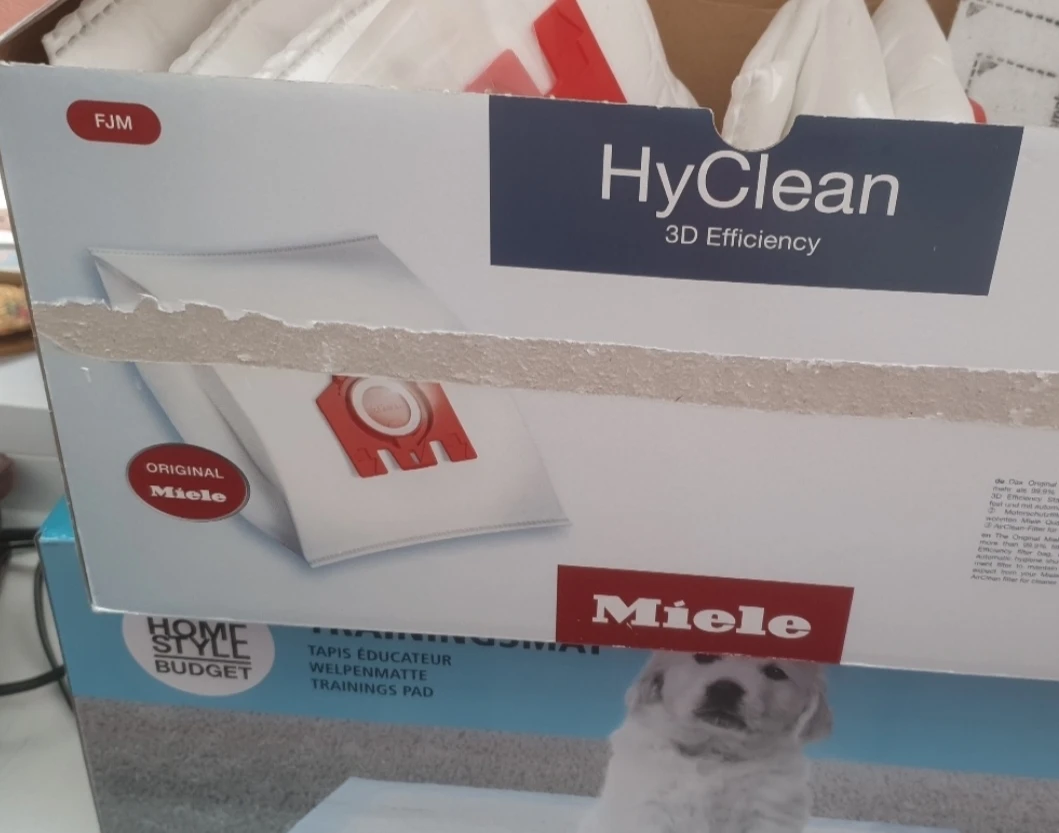 Miele HyClean 3D Efficiency stofzuigerzakken in originele verpakking