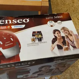 Senseo Latte Select koffiezetapparaat in rood, in originele verpakking