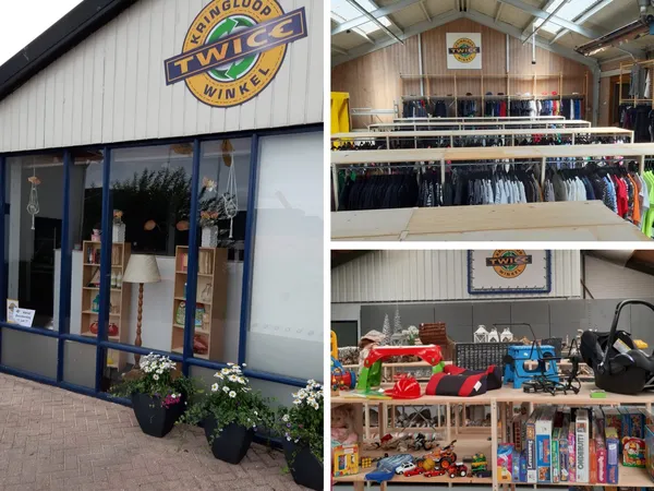 Kringloopwinkel in Hippolytushoef