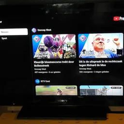 Schermafbeelding van YouTube-interface met videomenu