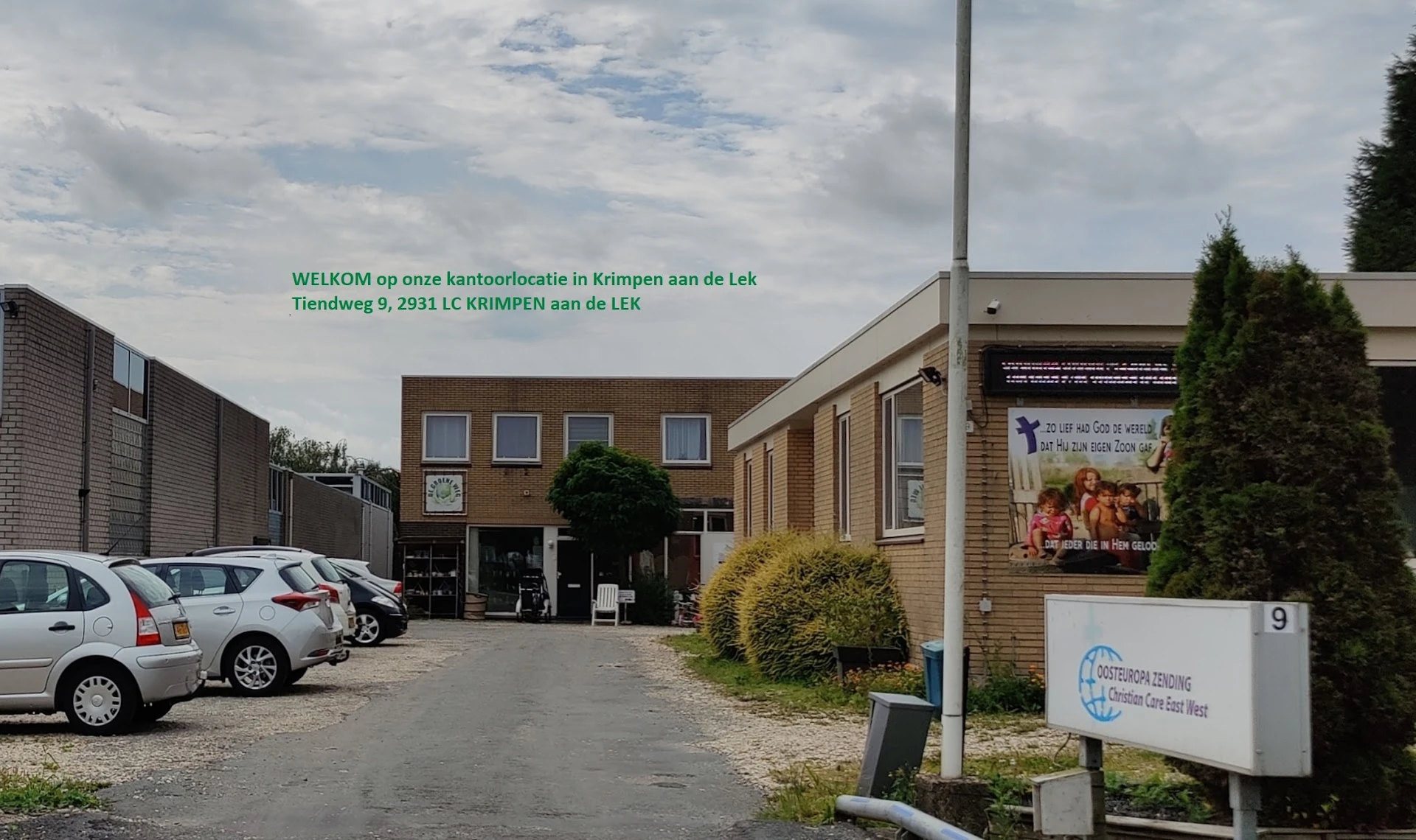 Kringloopwinkel OostEuropa Zending en Kringloopwinkel De Groene Weg in Krimpen aan de Lek