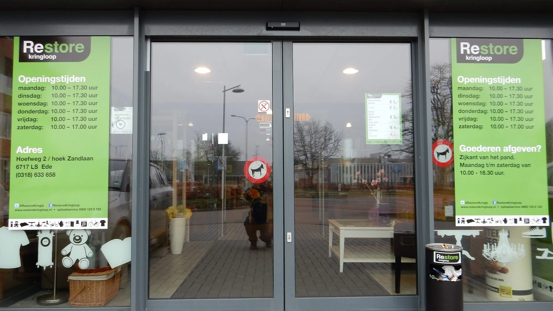 Restore Kringloopwinkel Ede in Ede met tweedehands boeken, elektronica en kasten