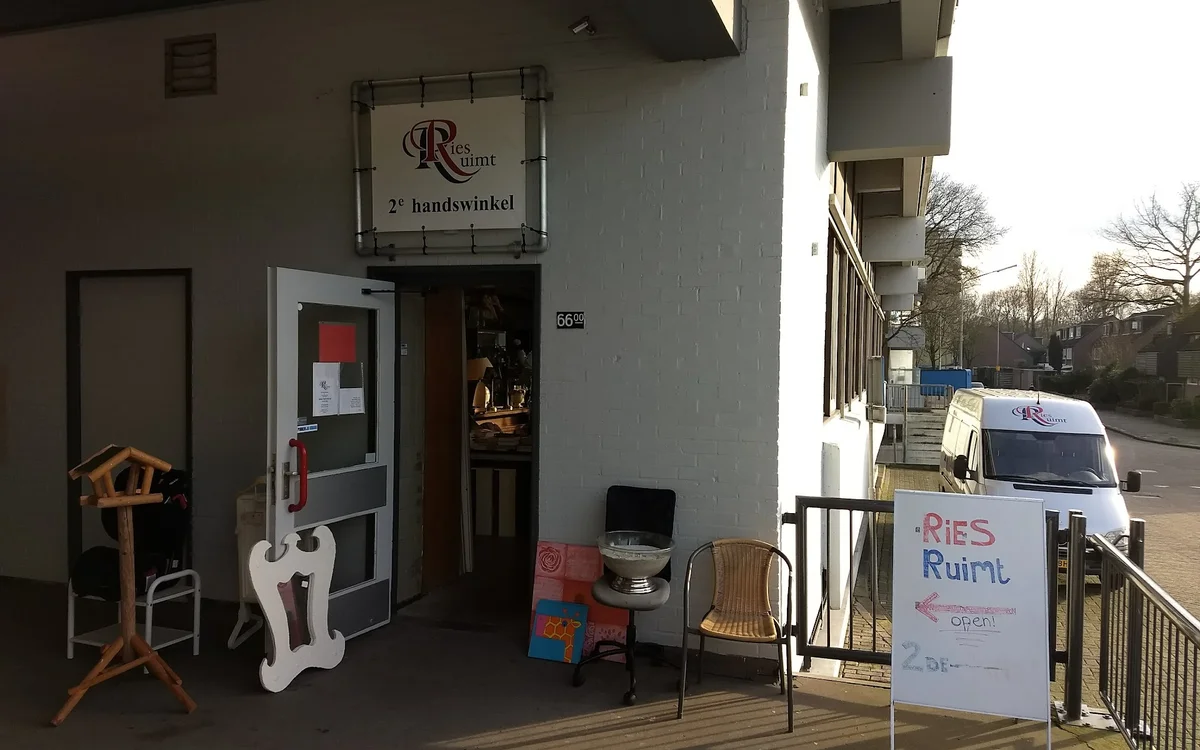 Kringloopwinkel Kringloopwinkel riesruimt in Nijmegen