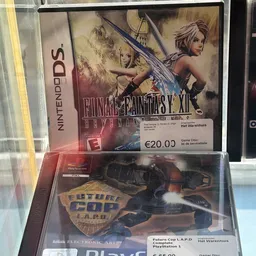 Nintendo DS-spel Final Fantasy XII Revenant Wings in doosje, met prijskaart van €20,00