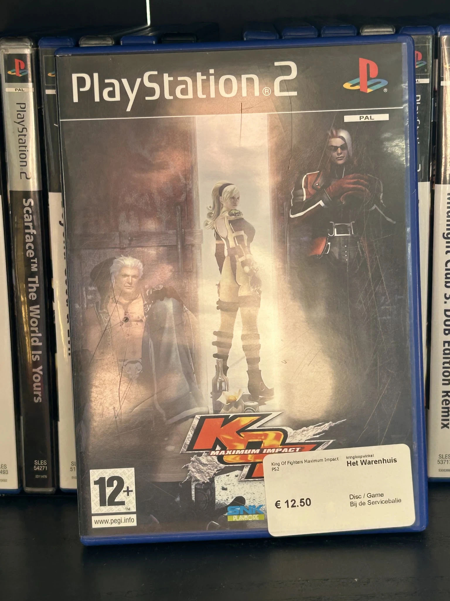 Videospelletje KZ Manager Impact voor gaming console in verpakking