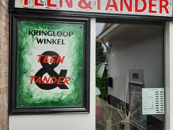 Kringloopwinkel Kringloopwinkel Teen & Tander in Putten