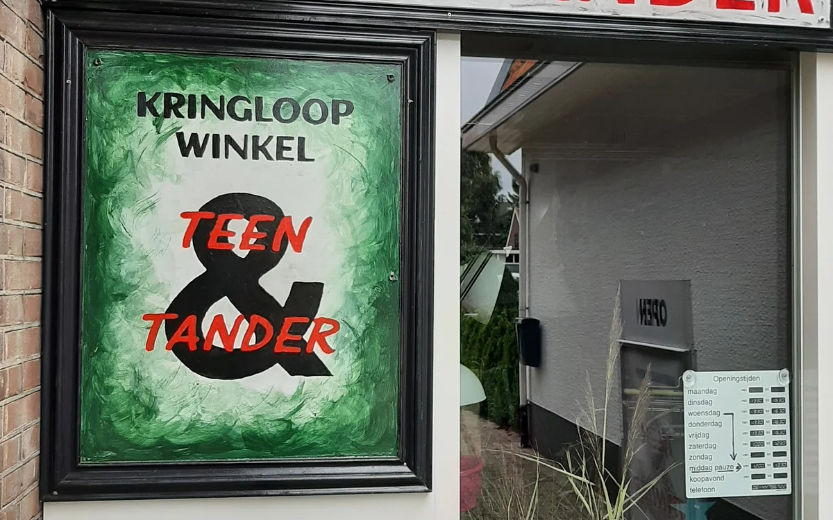 Kringloopwinkel Kringloopwinkel Teen & Tander in Putten