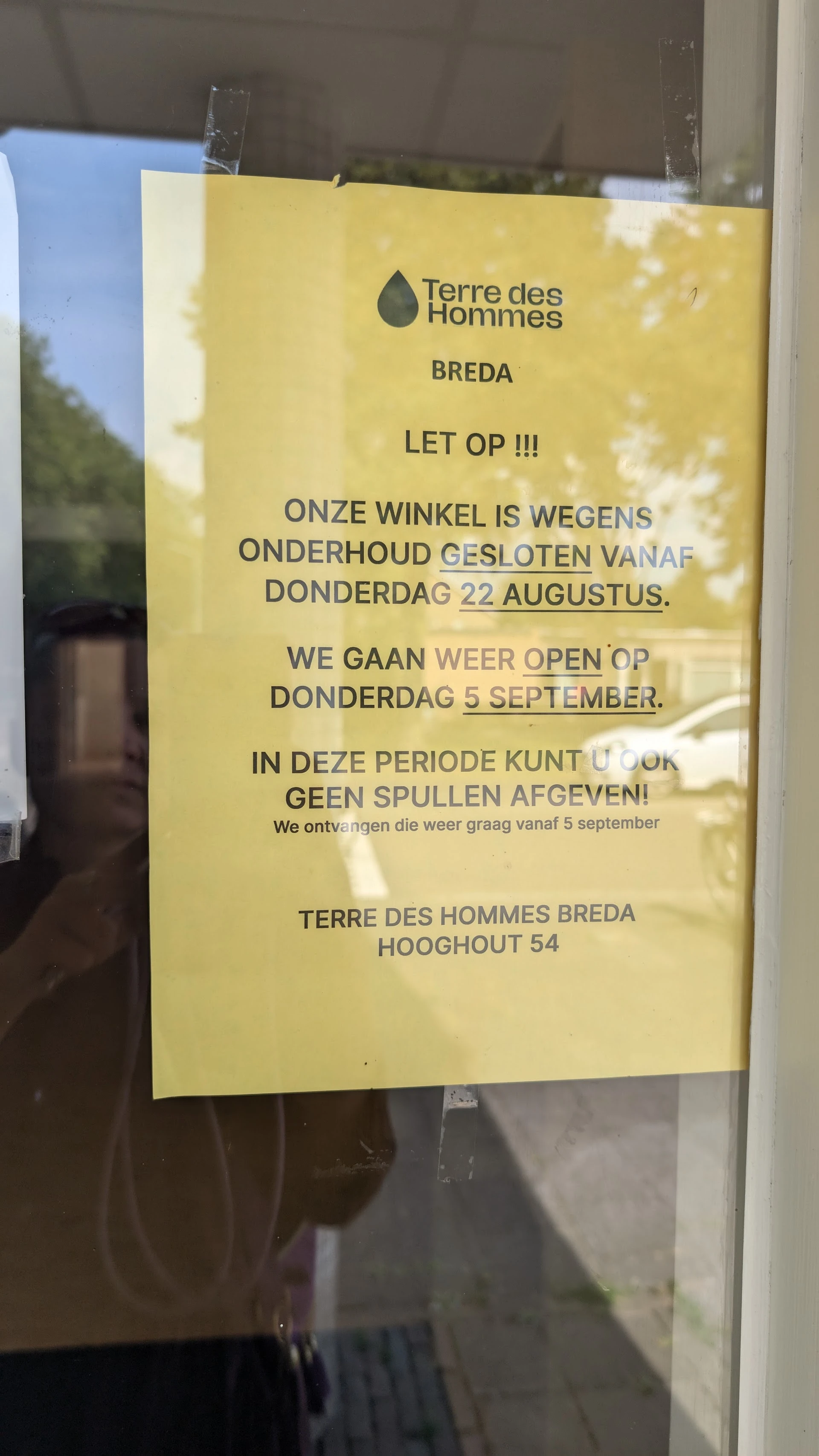 Kringloopwinkel Kringloopwinkel Terre des Hommes winkel Breda in Breda