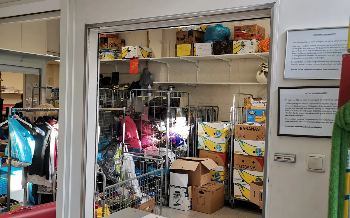 Kringloopwinkel Kringloopwinkel Vincentiusvereniging 's-Hertogenbosch in Den Bosch