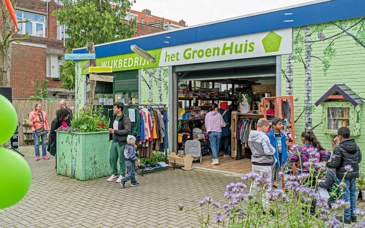 Kringloopwinkel Kringloopwinkel Wijkbedrijf Het Groenhuis in Groningen Stad