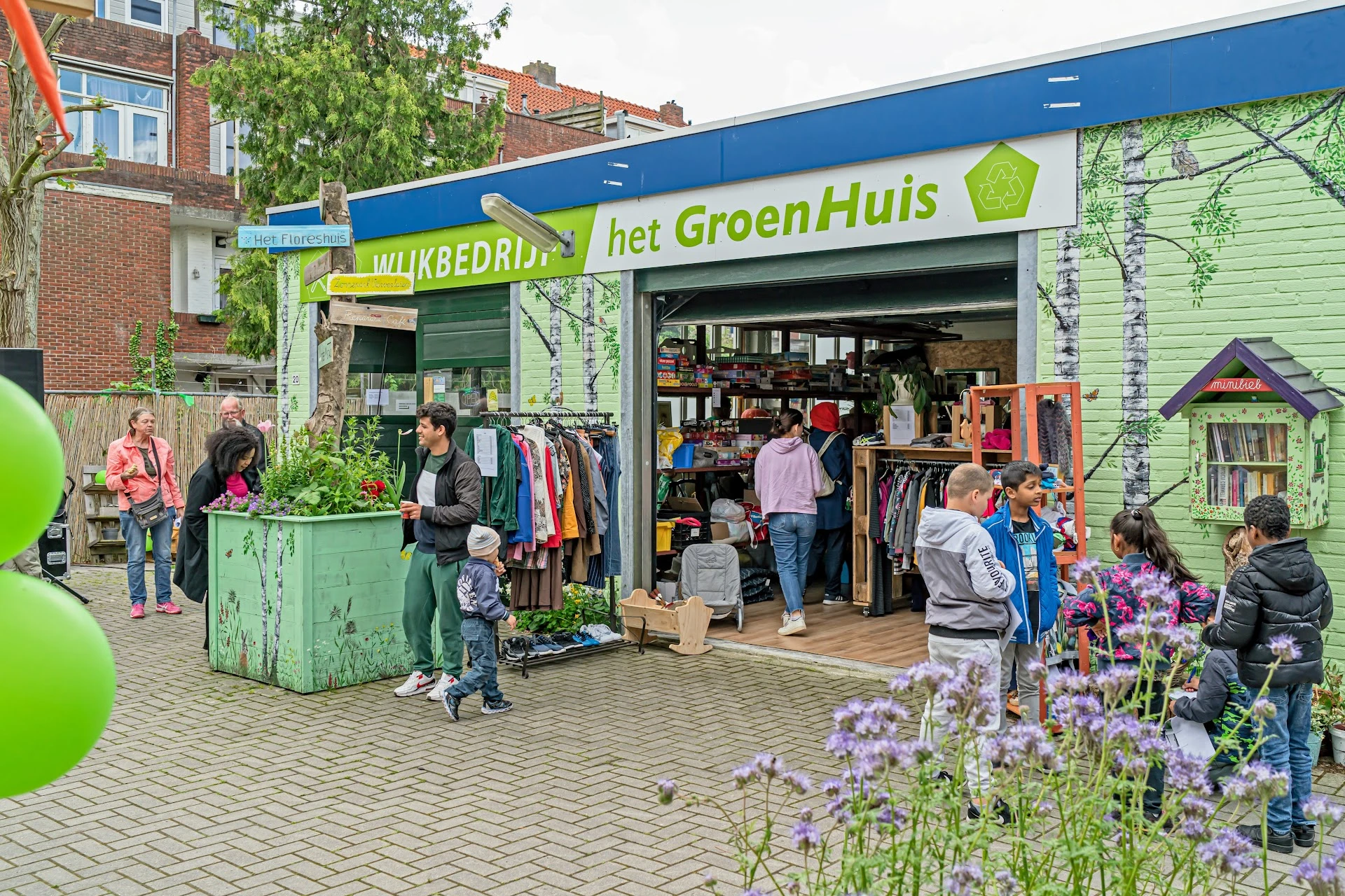 Kringloopwinkel Kringloopwinkel Wijkbedrijf Het Groenhuis in Groningen Stad