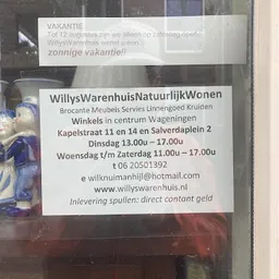 Bezoeker foto van Kringloopwinkel WillysWarenhuis NatuurlijkWonen in Wageningen