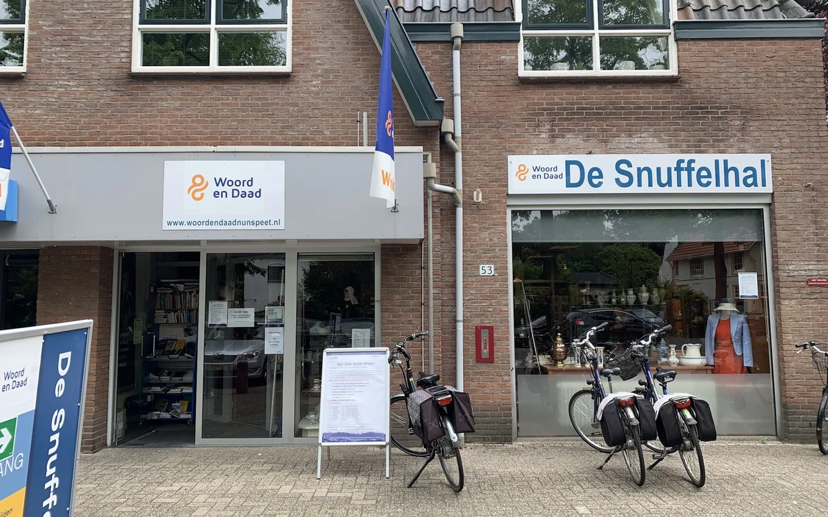 Kringloopwinkel Kringloopwinkel Woord en Daad in Nunspeet