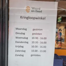 Bezoeker foto van Kringloopwinkel Woord en Daad Winkel Houten in Houten